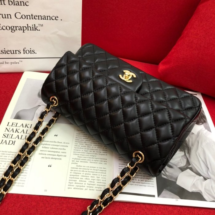 Chanel Womens Bags Crossbody Bag Classic CF Luxury Brand with Original Box