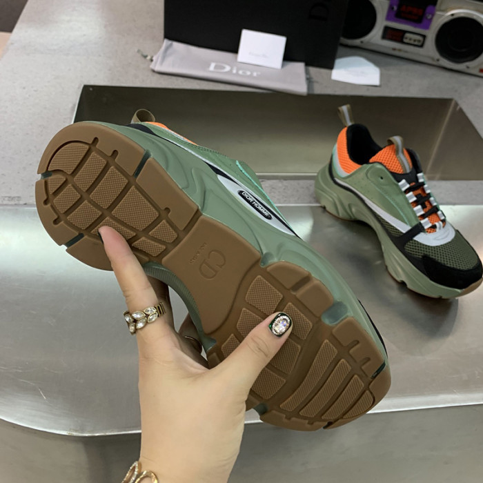 Dior Womens Shoes Sneakers Luxury Brand B22 Sneakers with Original Box Unisex Design