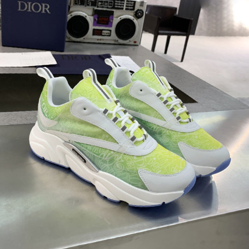 Dior Womens Shoes Sneakers Luxury Brand B22 Sneakers with Original Box Unisex Design