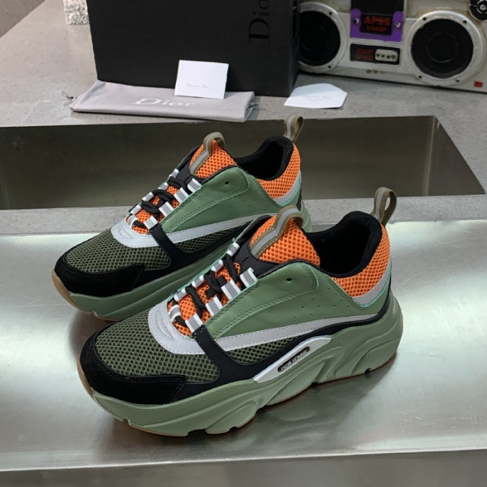 Dior Womens Shoes Sneakers Luxury Brand B22 Sneakers with Original Box Unisex Design