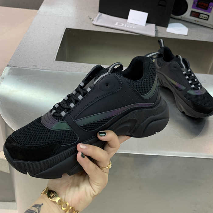 Dior Womens Shoes Sneakers Luxury Brand B22 Sneakers with Original Box Unisex Design