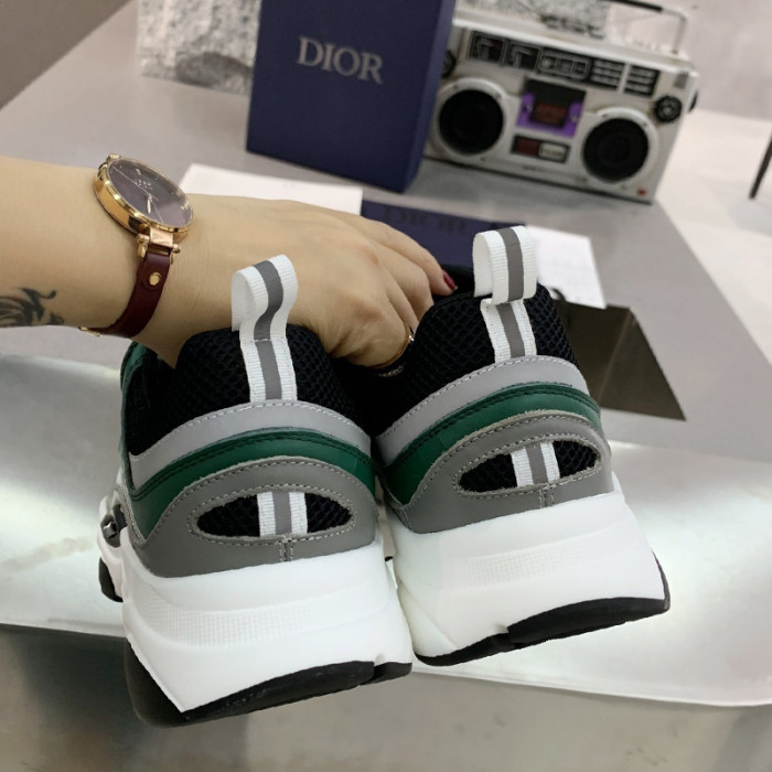 Dior Womens Shoes Sneakers Luxury Brand B22 Sneakers with Original Box Unisex Design