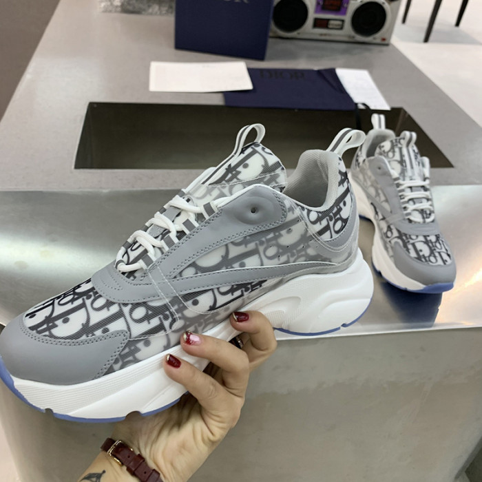 Dior Womens Shoes Sneakers Luxury Brand B22 Sneakers with Original Box Unisex Design