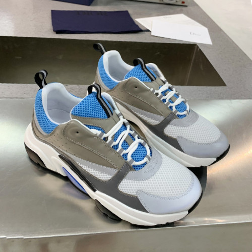 Dior Womens Shoes Sneakers Luxury Brand B22 Sneakers with Original Box Unisex Design