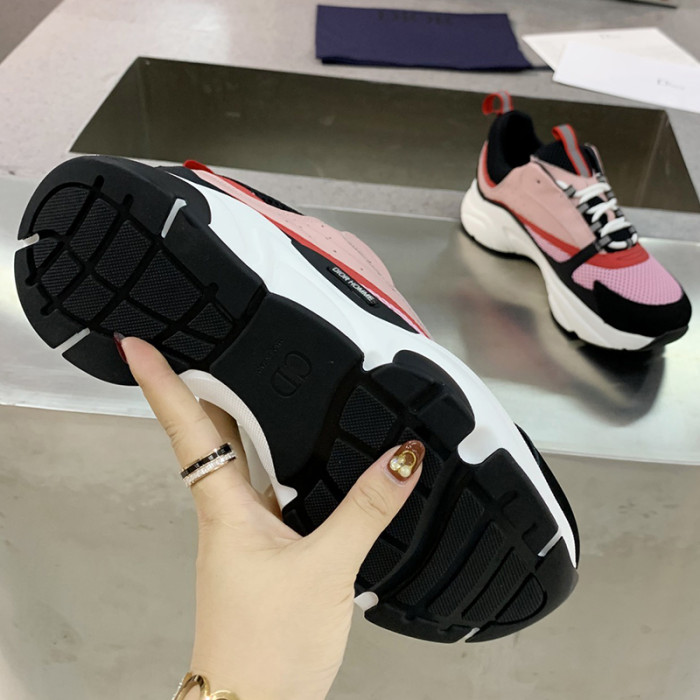 Dior Womens Shoes Sneakers Luxury Brand B22 Sneakers with Original Box Unisex Design