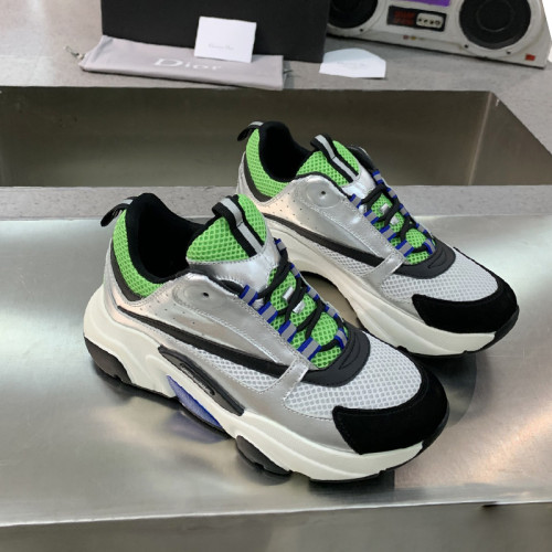 Dior Womens Shoes Sneakers Luxury Brand B22 Sneakers with Original Box Unisex Design