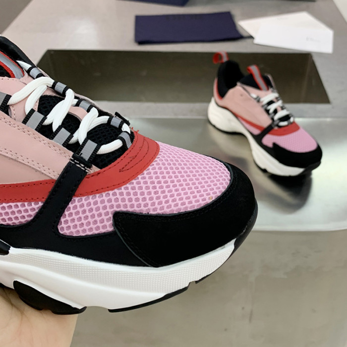 Dior Womens Shoes Sneakers Luxury Brand B22 Sneakers with Original Box Unisex Design