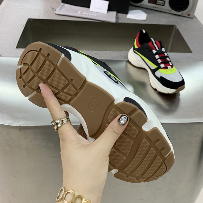 Dior Womens Shoes Sneakers Luxury Brand B22 Sneakers with Original Box Unisex Design