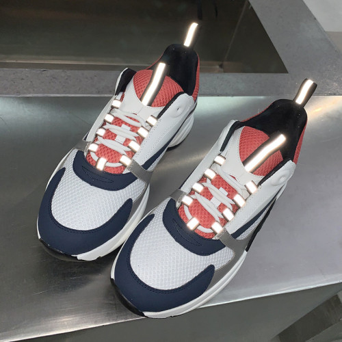 Dior Womens Shoes Sneakers Luxury Brand B22 Sneakers with Original Box Unisex Design