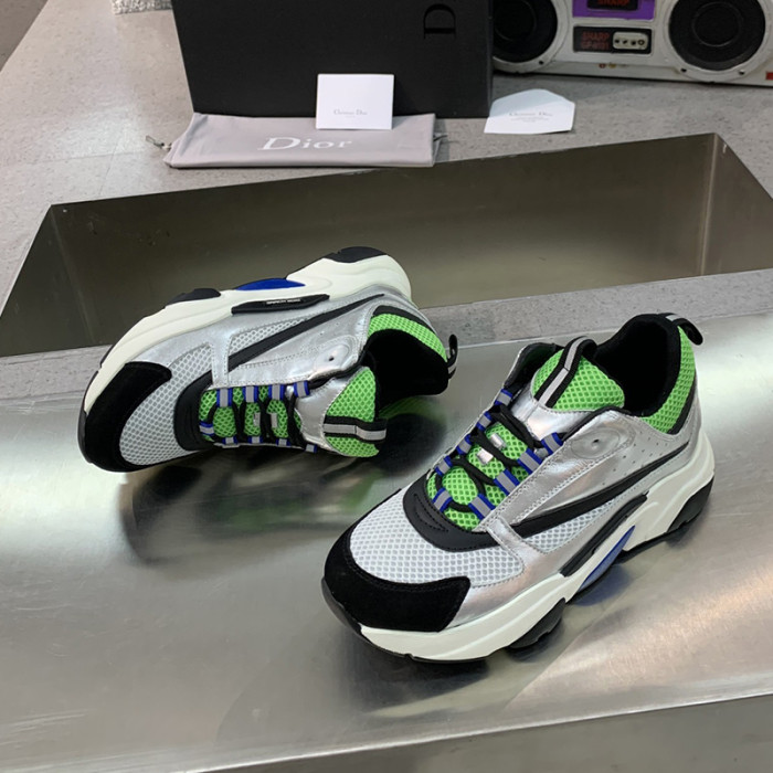 Dior Womens Shoes Sneakers Luxury Brand B22 Sneakers with Original Box Unisex Design