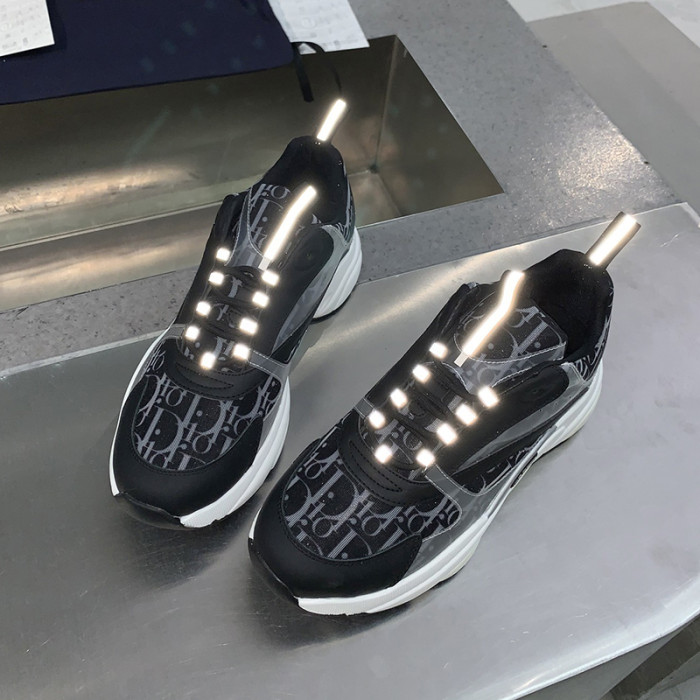 Dior Womens Shoes Sneakers Luxury Brand B22 Sneakers with Original Box Unisex Design