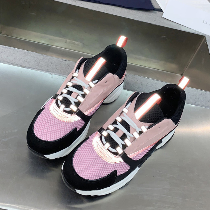 Dior Womens Shoes Sneakers Luxury Brand B22 Sneakers with Original Box Unisex Design
