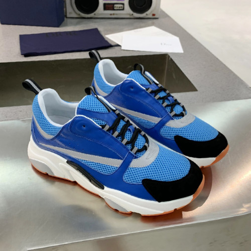 Dior Womens Shoes Sneakers Luxury Brand B22 Sneakers with Original Box Unisex Design