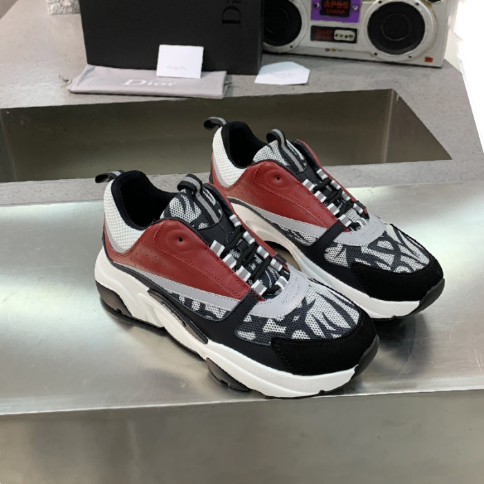 Dior Womens Shoes Sneakers Luxury Brand B22 Sneakers with Original Box Unisex Design