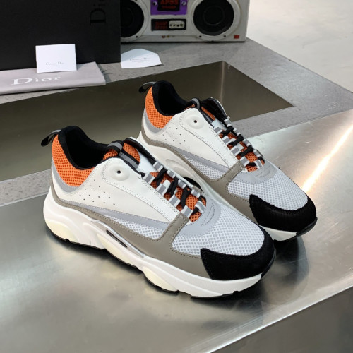 Dior Womens Shoes Sneakers Luxury Brand B22 Sneakers with Original Box Unisex Design