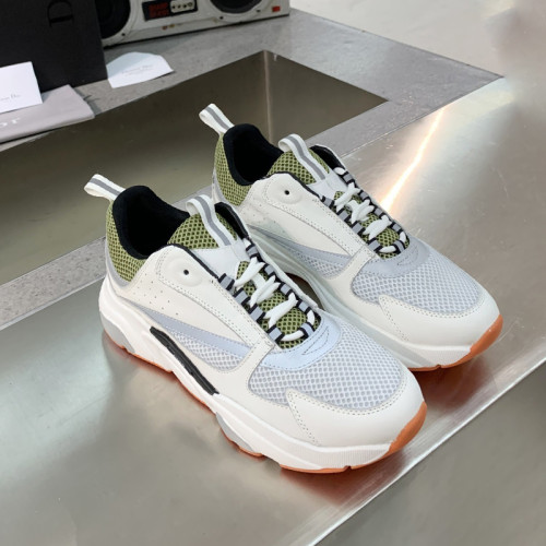 Dior Womens Shoes Sneakers Luxury Brand B22 Sneakers with Original Box Unisex Design