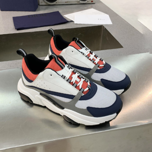 Dior Womens Shoes Sneakers Luxury Brand B22 Sneakers with Original Box Unisex Design