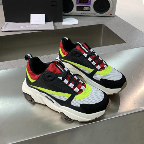 Dior Womens Shoes Sneakers Luxury Brand B22 Sneakers with Original Box Unisex Design