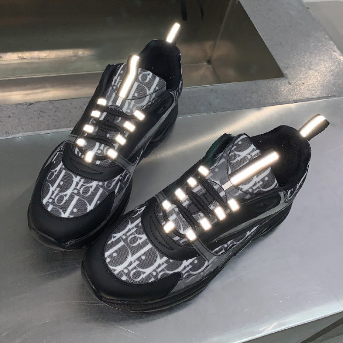 Dior Womens Shoes Sneakers Luxury Brand B22 Sneakers with Original Box Unisex Design