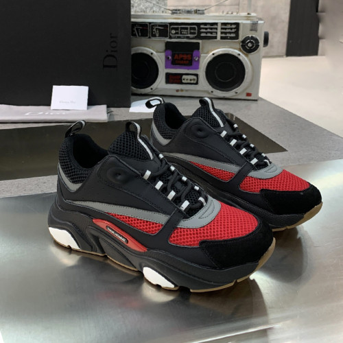 Dior Womens Shoes Sneakers Luxury Brand B22 Sneakers with Original Box Unisex Design