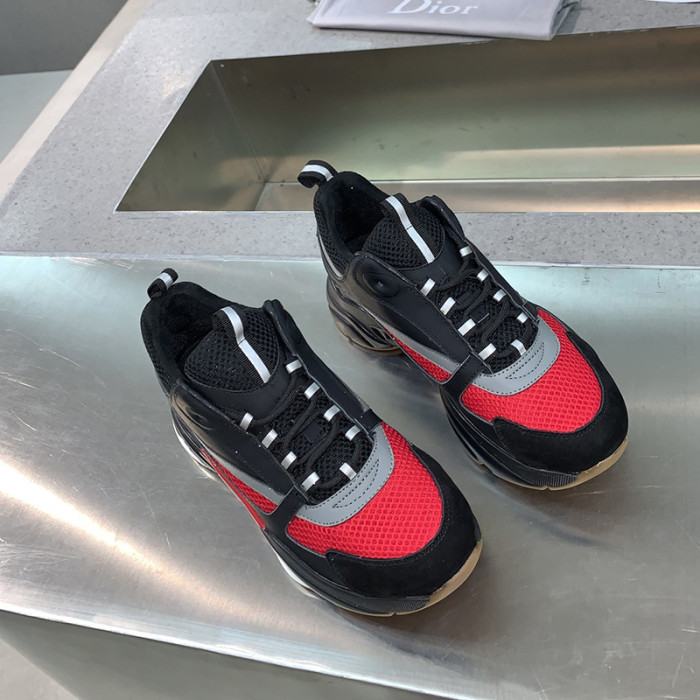 Dior Womens Shoes Sneakers Luxury Brand B22 Sneakers with Original Box Unisex Design