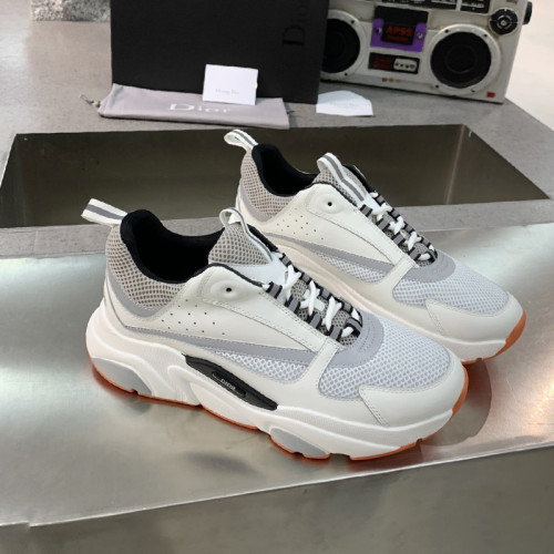 Dior Womens Shoes Sneakers Luxury Brand B22 Sneakers with Original Box Unisex Design