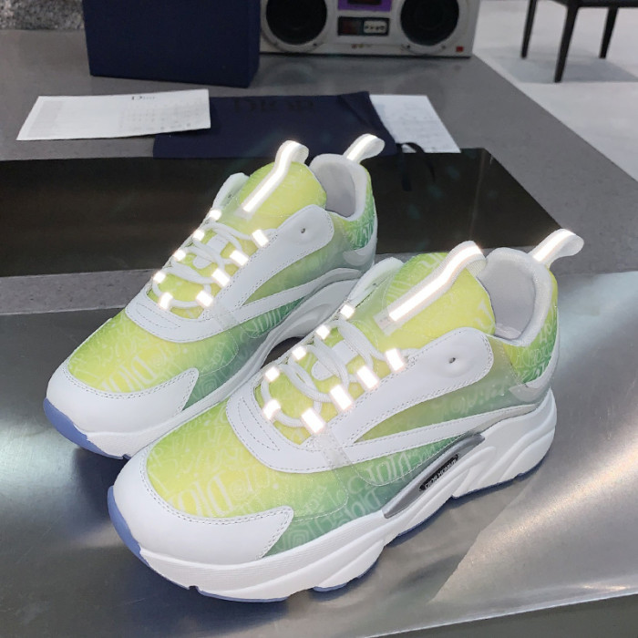 Dior Womens Shoes Sneakers Luxury Brand B22 Sneakers with Original Box Unisex Design