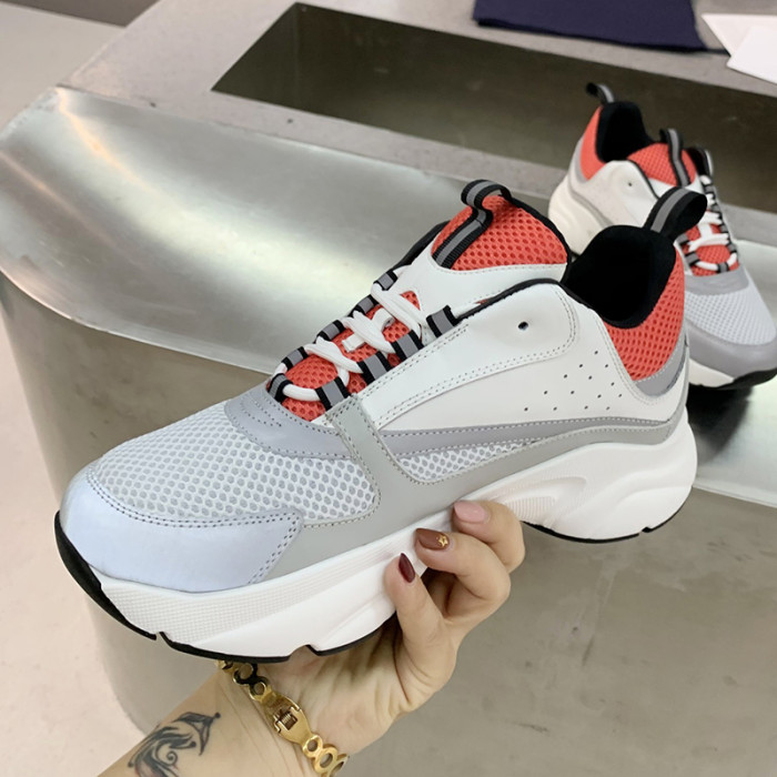 Dior Mens Shoes Sneakers Luxury Brand Breathable Design B22 SNEAKER with Original Box