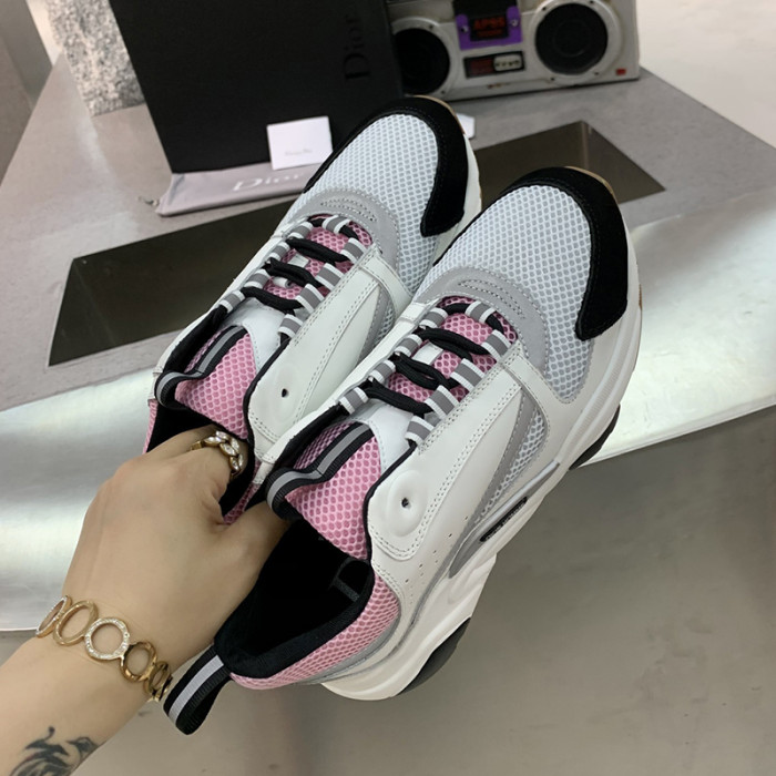 Dior Mens Shoes Sneakers Luxury Brand Breathable Design B22 SNEAKER with Original Box