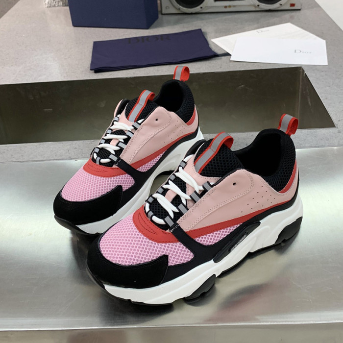 Dior Womens Shoes Sneakers Luxury Brand B22 Sneakers with Original Box Unisex Design