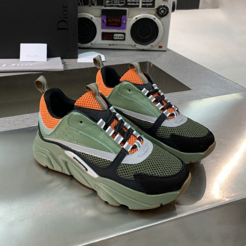 Dior Womens Shoes Sneakers Luxury Brand B22 Sneakers with Original Box Unisex Design