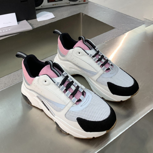 Dior Womens Shoes Sneakers Luxury Brand B22 Sneakers with Original Box Unisex Design