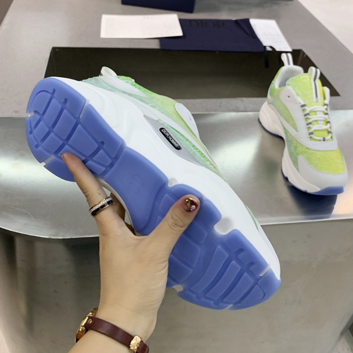 Dior Womens Shoes Sneakers Luxury Brand B22 Sneakers with Original Box Unisex Design