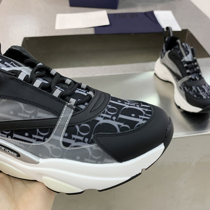 Dior Womens Shoes Sneakers Luxury Brand B22 Sneakers with Original Box Unisex Design