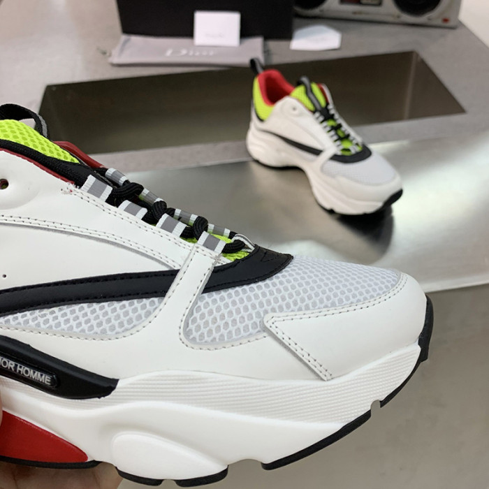 Dior Mens Shoes Sneakers Luxury Brand Breathable Design B22 SNEAKER with Original Box