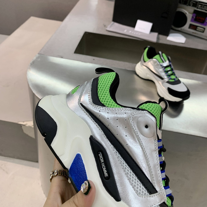 Dior Womens Shoes Sneakers Luxury Brand B22 Sneakers with Original Box Unisex Design
