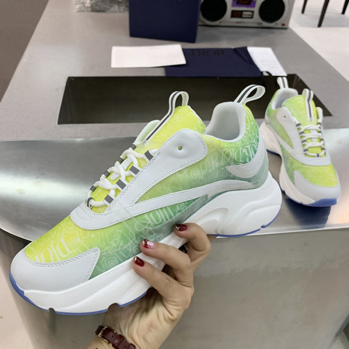 Dior Womens Shoes Sneakers Luxury Brand B22 Sneakers with Original Box Unisex Design