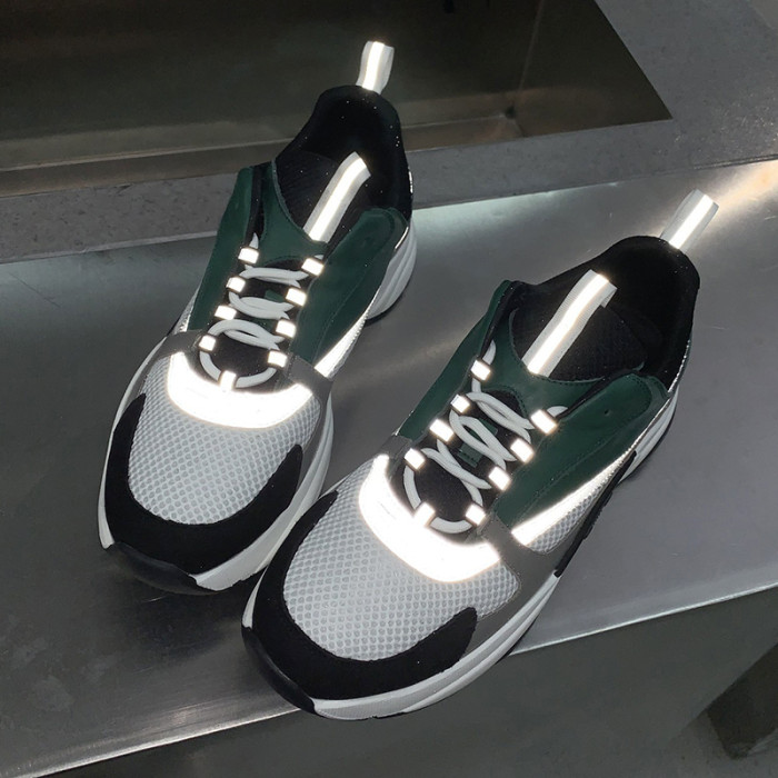 Dior Womens Shoes Sneakers Luxury Brand B22 Sneakers with Original Box Unisex Design