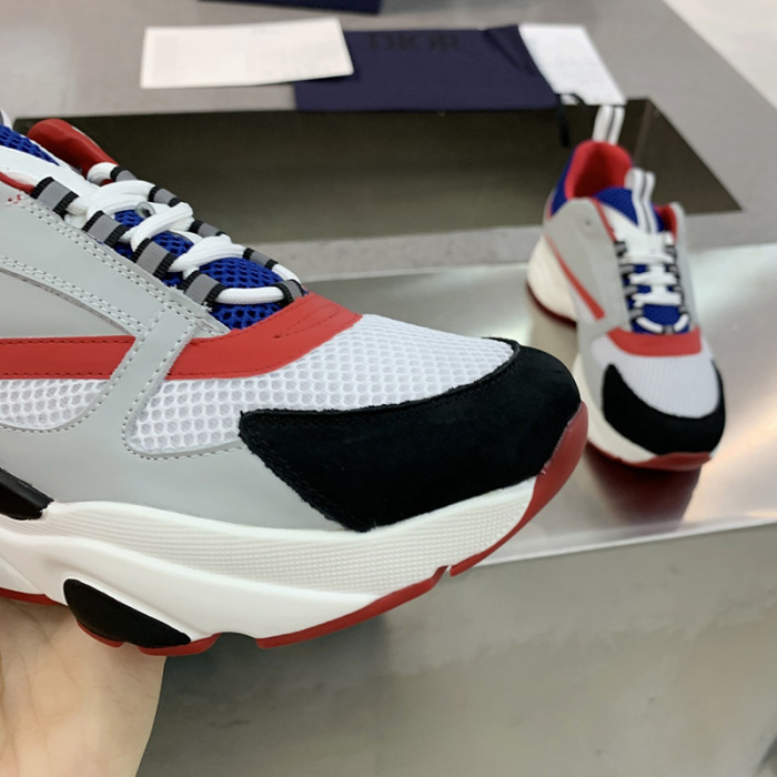 Dior Womens Shoes Sneakers Luxury Brand B22 Sneakers with Original Box Unisex Design