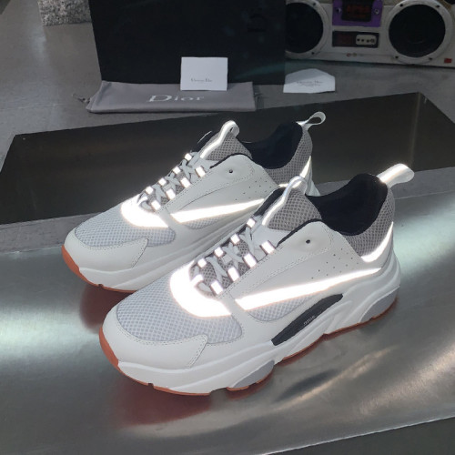 Dior Mens Shoes Sneakers Luxury Brand Breathable Design B22 SNEAKER with Original Box