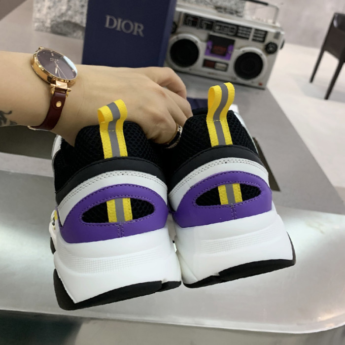 Dior Womens Shoes Sneakers Luxury Brand B22 Sneakers with Original Box Unisex Design