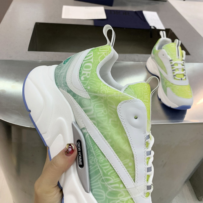 Dior Womens Shoes Sneakers Luxury Brand B22 Sneakers with Original Box Unisex Design