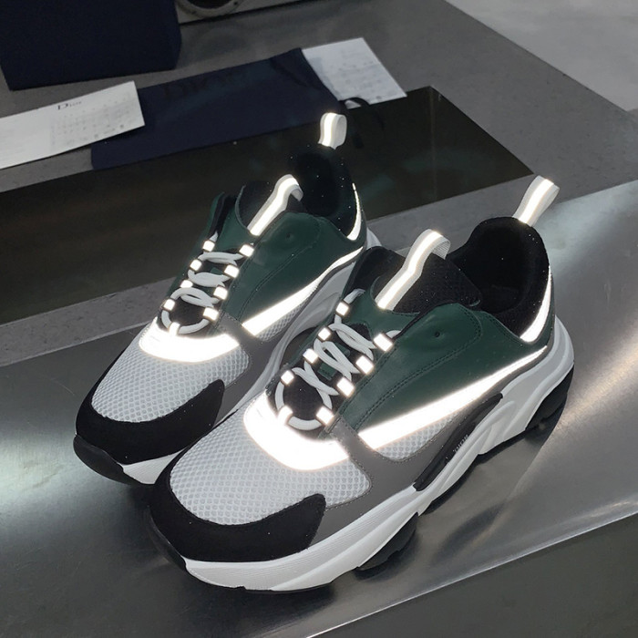 Dior Womens Shoes Sneakers Luxury Brand B22 Sneakers with Original Box Unisex Design