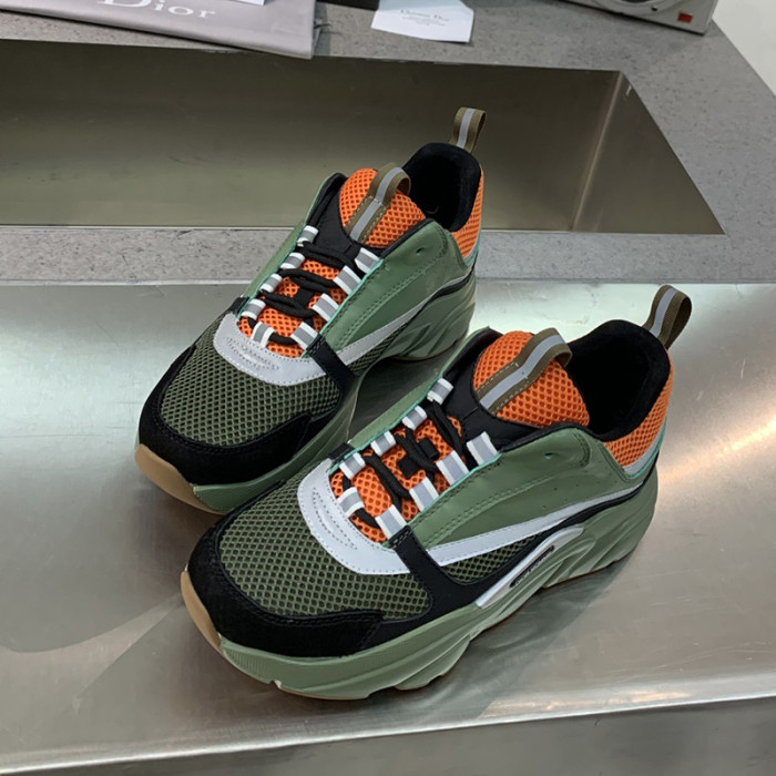 Dior Womens Shoes Sneakers Luxury Brand B22 Sneakers with Original Box Unisex Design