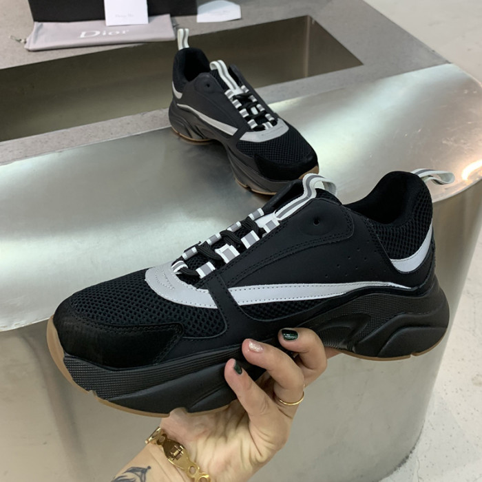 Dior Womens Shoes Sneakers Luxury Brand B22 Sneakers with Original Box Unisex Design