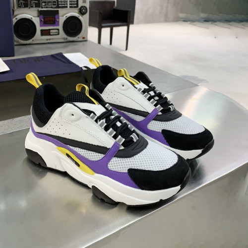 Dior Womens Shoes Sneakers Luxury Brand B22 Sneakers with Original Box Unisex Design