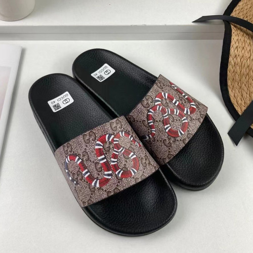Gucci Mens Shoes Sandals Slides Slippers Luxury Brand Thick Sole Design with Original Box