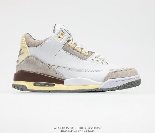 A Ma Maniére x Air Jordan 3 Retro SP Shadow2.0 Sneakers Men Womens Shoes 3620M351