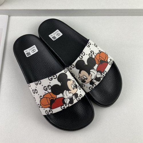 Gucci Mens Shoes Sandals Slides Slippers Luxury Brand Thick Sole Design with Original Box