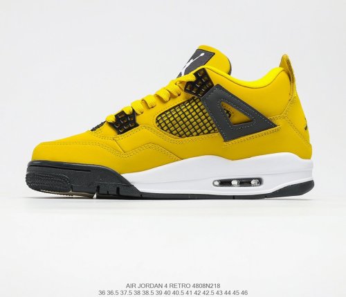 Air Jordan 4 Lighting Sneakers Men Womens Shoes 3008N18